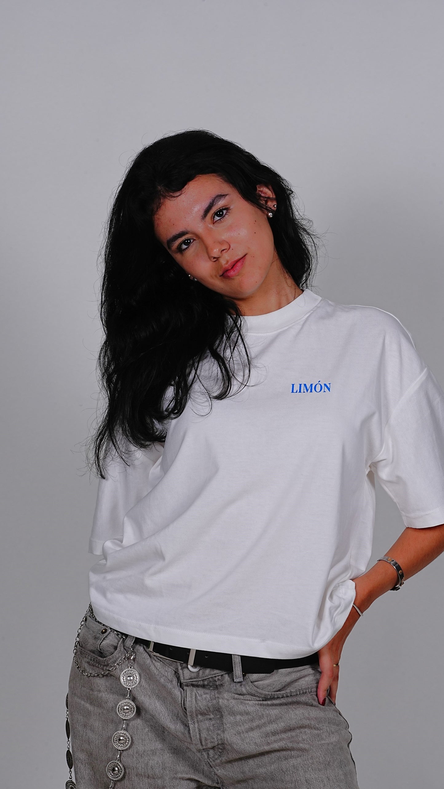 “Rêve” — Camiseta Boxy Fit Blanco Marfil By Limón