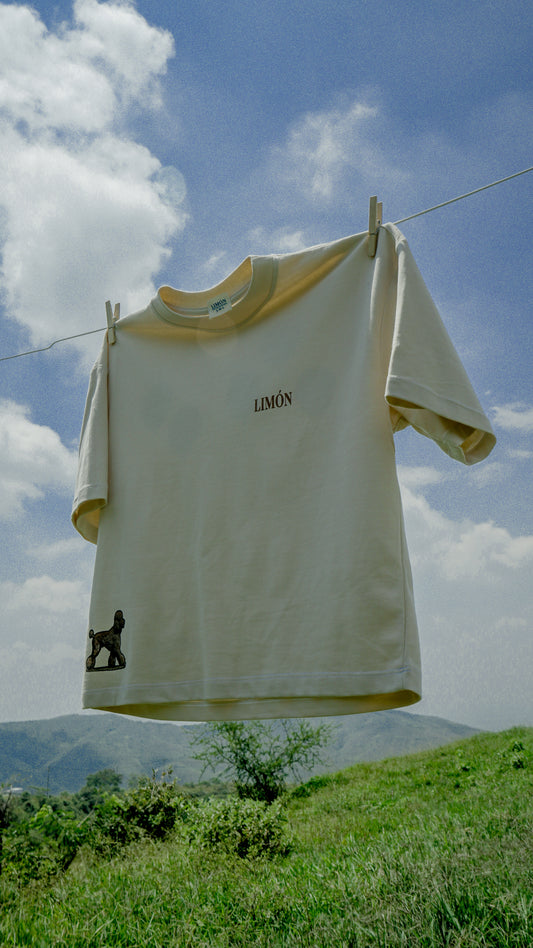“Ballons” — Camiseta Boxy Fit Habano By Limón